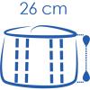 Height 26cm